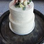 buttercream with flowers